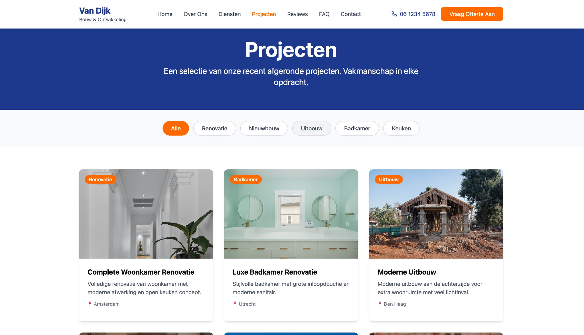 Van Dijk Bouw & Ontwikkeling screenshot 2
